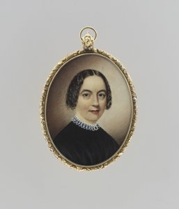 Porträt einer Frau, um 1845 (Detail)