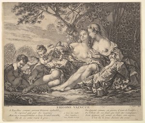 Erigone besiegt, ca. 1745