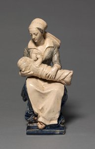 Figur der Krankenschwester, frühe 1600er von Claude Bertélémy de (attr. to) Blénod