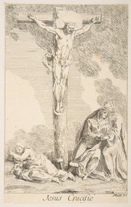 Kreuzigung von Claude Gillot, Jacques Gabriel Huquier