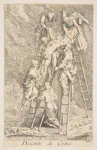 Kreuzabnahme von Claude Gillot, Jacques Gabriel Huquier