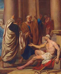 Der heilige Petrus heilt den Lahmen