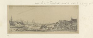 Landschaft mit einer Kutsche