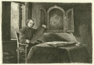 Porträt von Ponce-François Copette als Abraham Francen