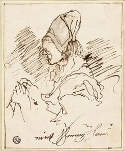 Näherin von Claude Jean Baptiste Hoin