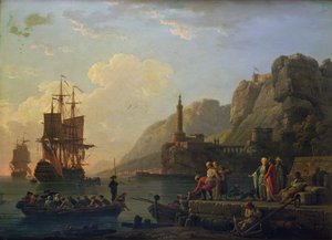 Der Hafen von Claude Joseph Vernet