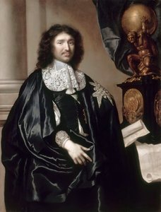Porträt von Jean-Baptiste Colbert 1619-1683 von Claude Lefebvre