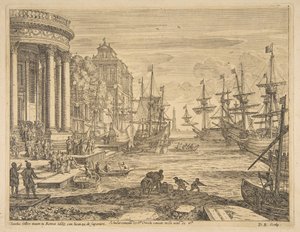 Einschiffung der Heiligen Ursula von Claude Lorrain