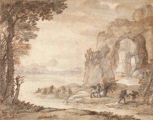 Perseus und der Ursprung der Korallen, ca. 1671 von Claude Lorrain