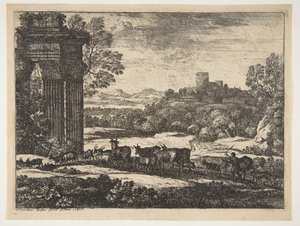 Die Herde kehrt bei stürmischem Wetter zurück, ca. 1650-51