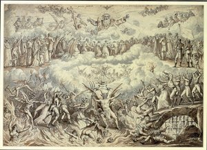 Eine royalistische Allegorie von Claude Louis Desrais