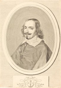 Kardinal Jules Mazarin von Claude Mellan