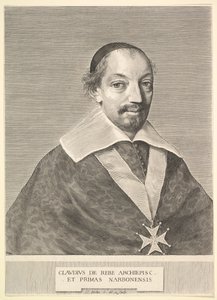 Claude de Rebé, Erzbischof von Narbonne von Claude Mellan