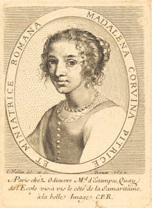 Maddalena Corvina von Claude Mellan