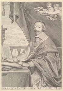 Porträt von Kardinal Richelieu, 1651