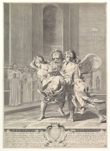 Heiliger Peter Nolasque, 1627 von Claude Mellan