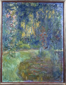 Eine Ecke des Teichs von Giverny von Claude Monet