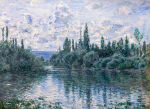 Arm der Seine bei Vétheuil