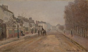 Boulevard Héloïse, Argenteuil von Claude Monet