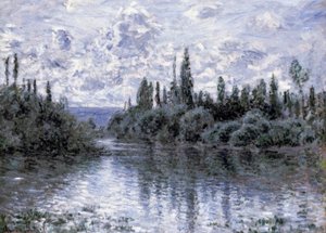 Arm der Seine bei Vétheuil