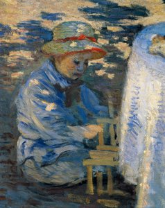 Frühstück im Garten, von Claude Monet