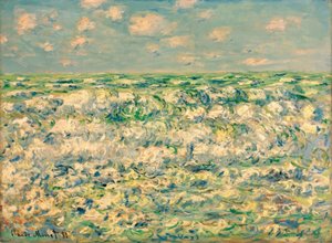Brechende Wellen von Claude Monet