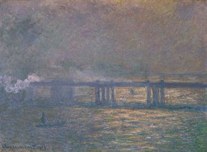 Charing Cross Bridge von Claude Monet