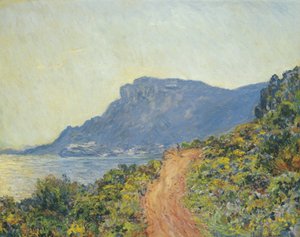 La Corniche bei Monaco von Claude Monet