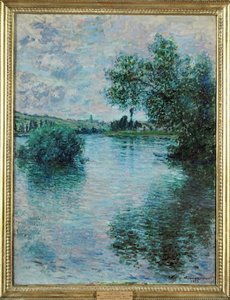 Die Seine bei Vétheuil von Claude Monet