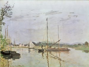 Das Boot, Argenteuil von Claude Monet