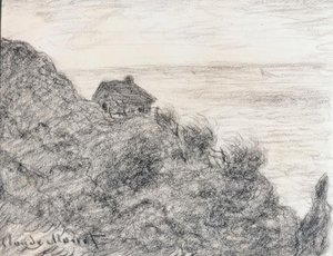 Die Hütte der Zöllner bei Pourville