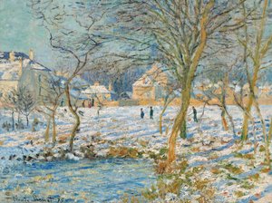 Der Teich, Schneeeffekt