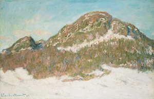 Berg Kolsaas, Lichteffekt, 1895 von Claude Monet