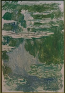 Seerosen Studie von Claude Monet