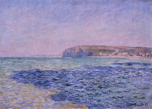 Schatten auf dem Meer. Die Klippen von Pourville, 1882 von Claude Monet