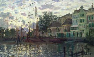 Der Damm in Zaandam, Abend