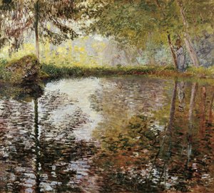 Der See bei Montgeron, Frankreich