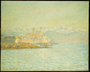 Das alte Fort in Antibes von Claude Monet