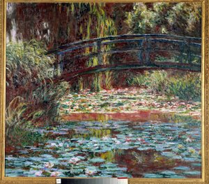 Der Seerosenteich in Giverny von Claude Monet