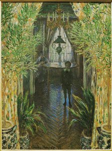 Ein Eck des Apartments von Claude Monet