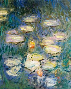 Seerosen, von Claude Monet (Detail)