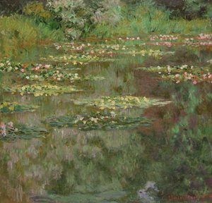 Seerosen oder Der Seerosenteich (Nymphéas) von Claude Monet