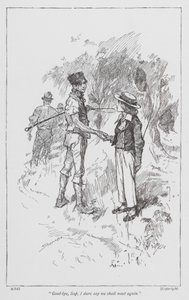 Illustration für Lavengro von George Borrow von Claude Shepperson