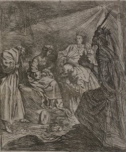 Anbetung der Könige von Claude Vignon