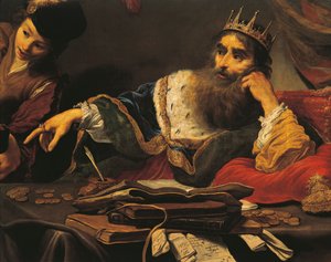 Kroisos empfängt Tribut von den Lydern