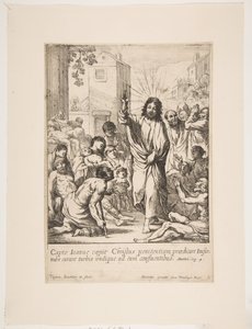 Heilung der Kranken Jesus Christus heilt mehrere Kranke in Galiläa von Claude Vignon