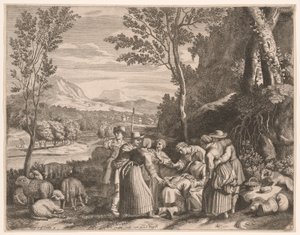 Der Schlag, Platte 4 aus Pastorales