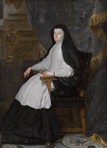 Maria Anna von Österreich, Gemahlin König Philipps IV. von Spanien, als Witwe von Claudio Coello