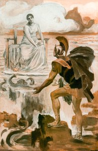 Illustration für die Ilias von Homer