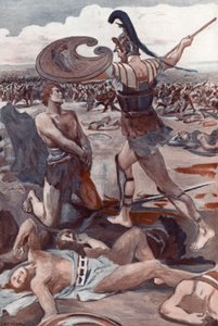 Illustration für die Ilias von Homer